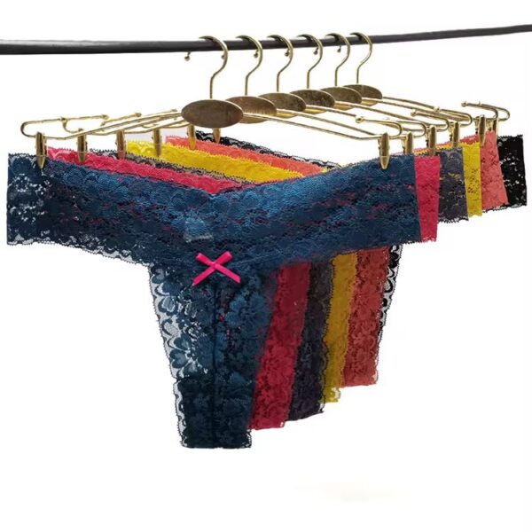 Floral G String panties - Image 4